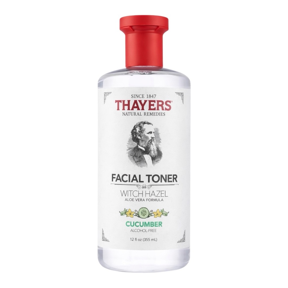 THAYERS CUCUMBER ALCOHOL-FREE WITCH HAZEL FACE TONER WITH ALOE VERA 355ML